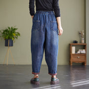 Sleeveless Women Spring Vest Jeans Denim Set