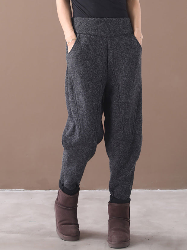 Spring Casual Thickened Thermal Pants